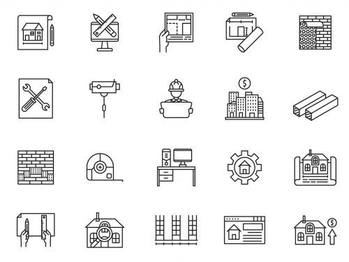 Estate Planning Line Icons