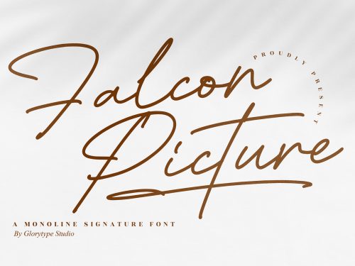 Falcon Picture Free Font