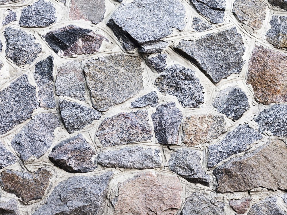 Flat Lay Seamless Texture of Stones