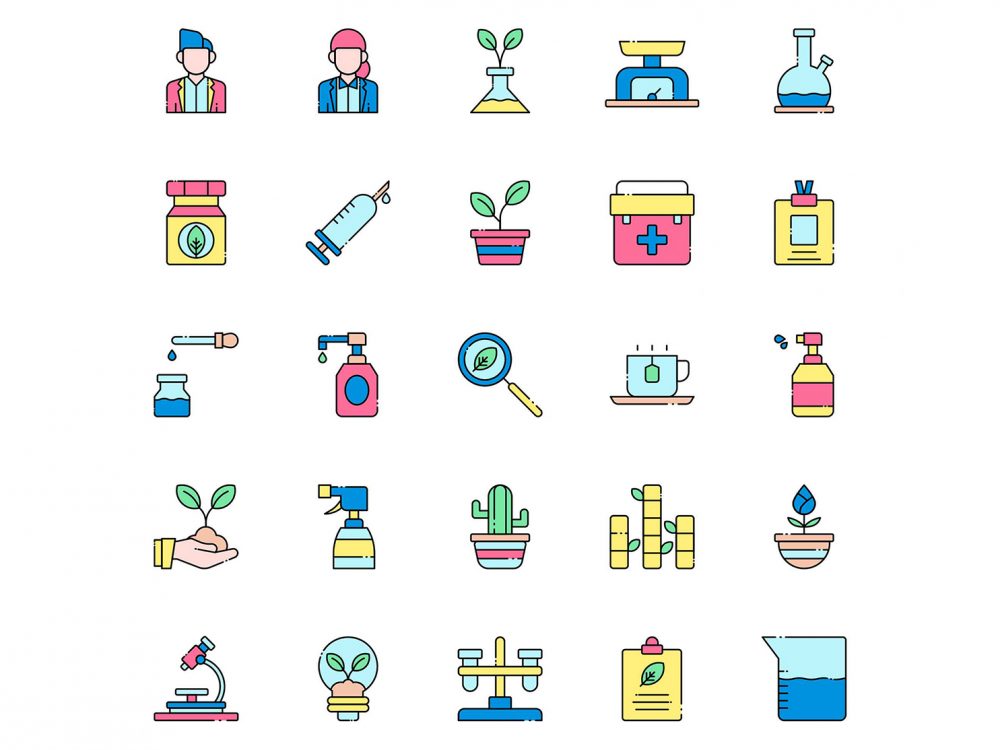 Free Botanist Vector Icons