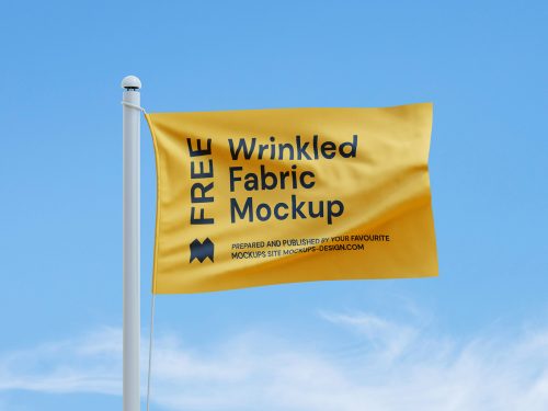 Free Flag Mockup