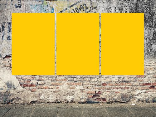 Grunge Poster Mockup