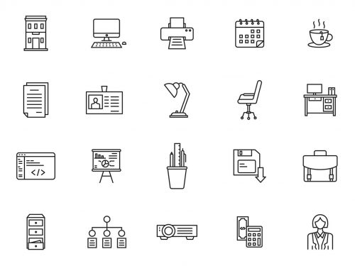 Free Office Vector Icons
