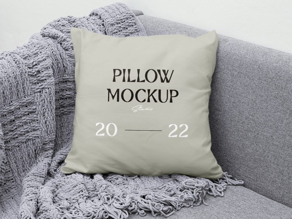 Free Pillow Mockup