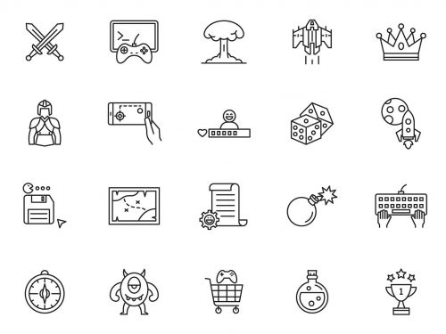 Gaming Vector Icons