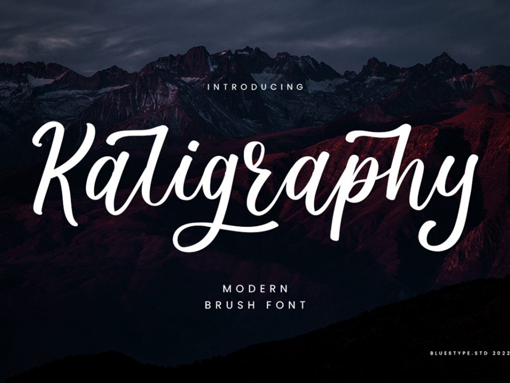 Kaligraphy Free Font