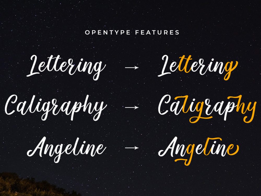 Kaligraphy Free Font
