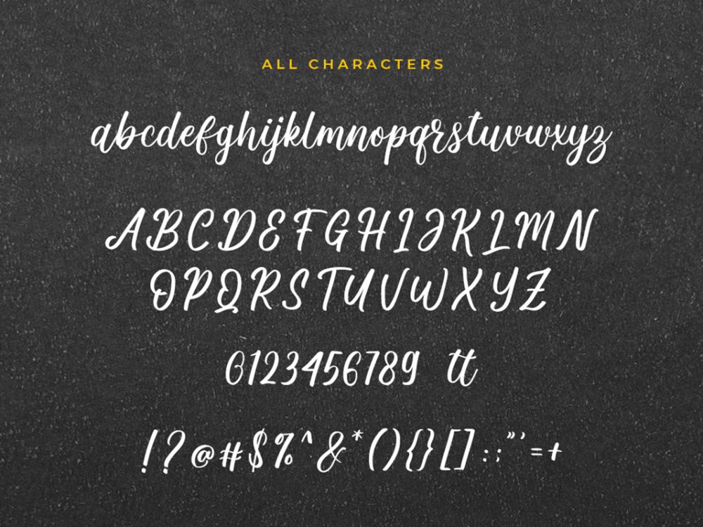 Kaligraphy Free Font