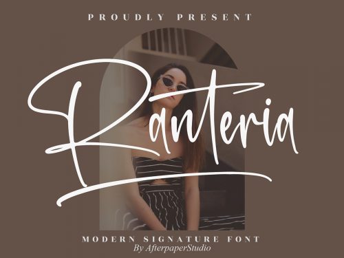 Ranteria Free Font