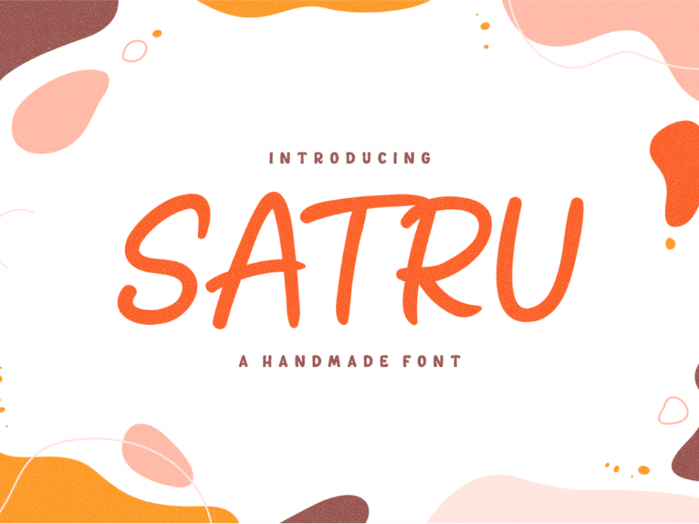 Satru Free Font