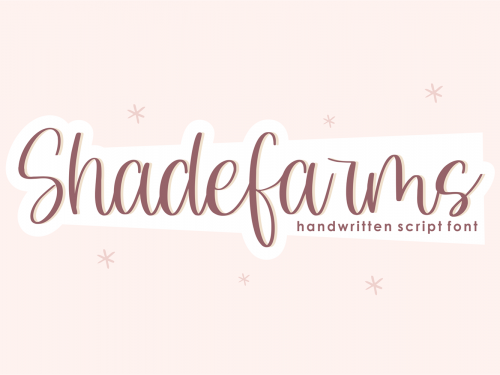 Shadefarms Free Font