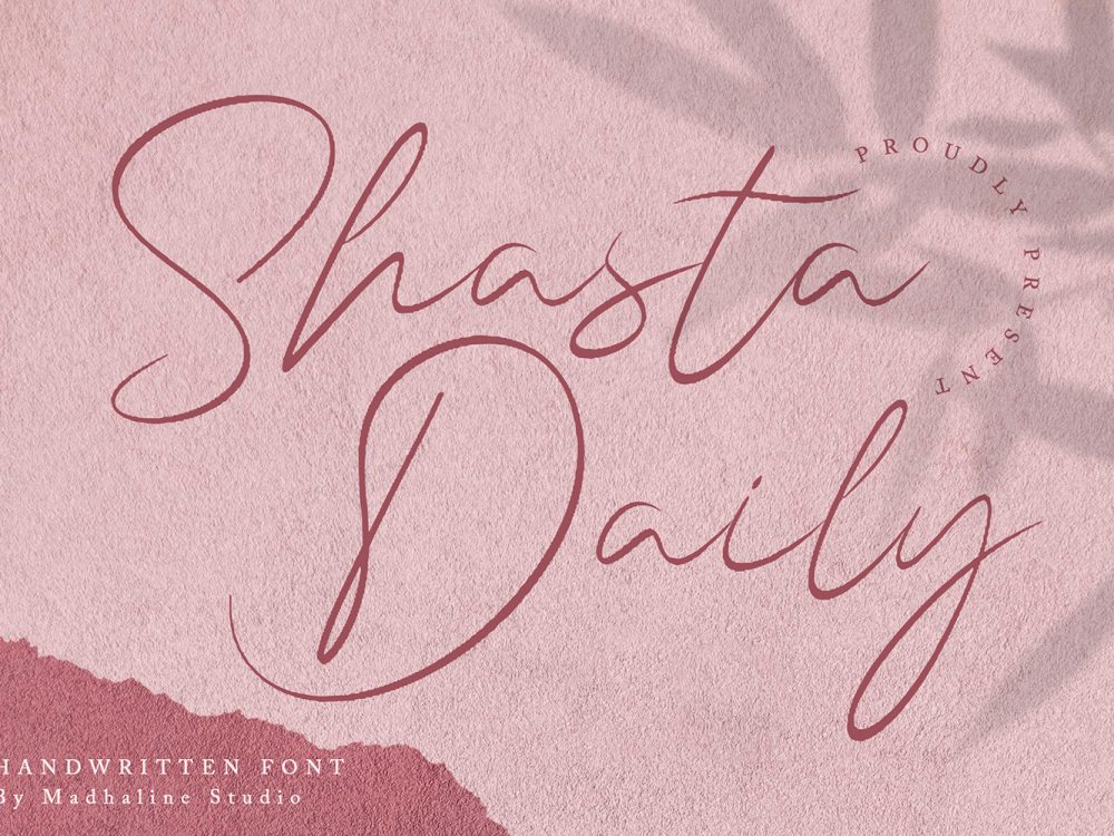 Shasta Daily Free Font