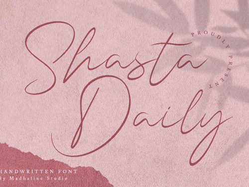 Shasta Daily Free Font