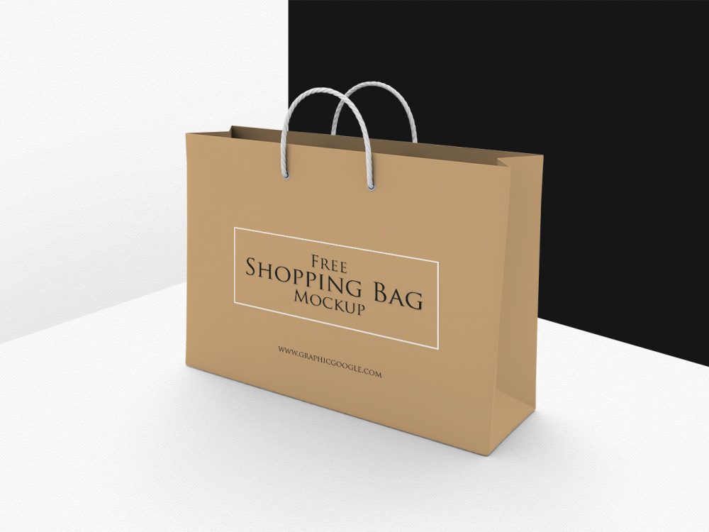 Shopping Bag Mockup PSD