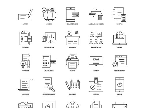 Ecology Vector Icons