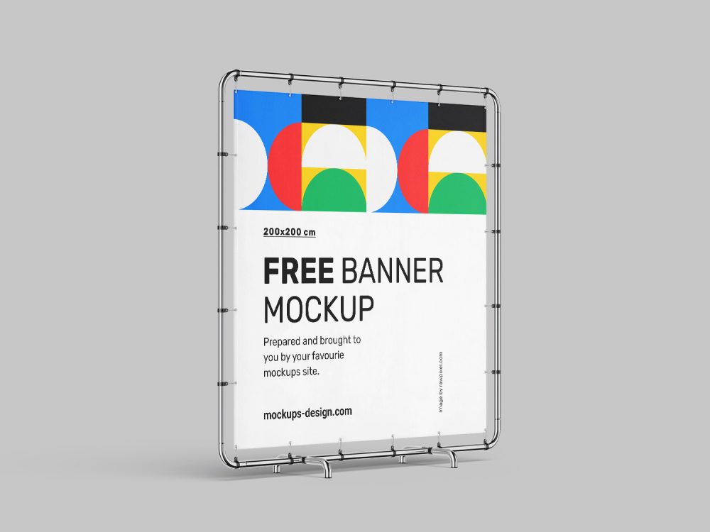 Free Banner Mockup