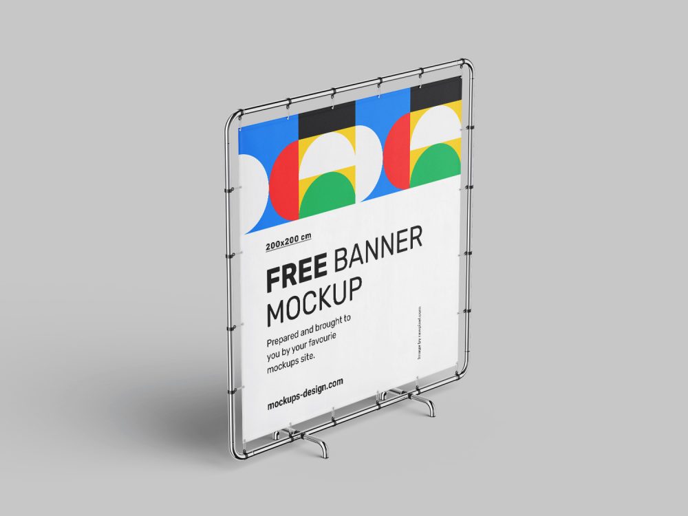 Free Banner Mockup