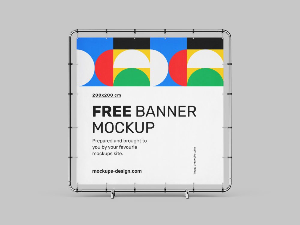 Free Banner Mockup