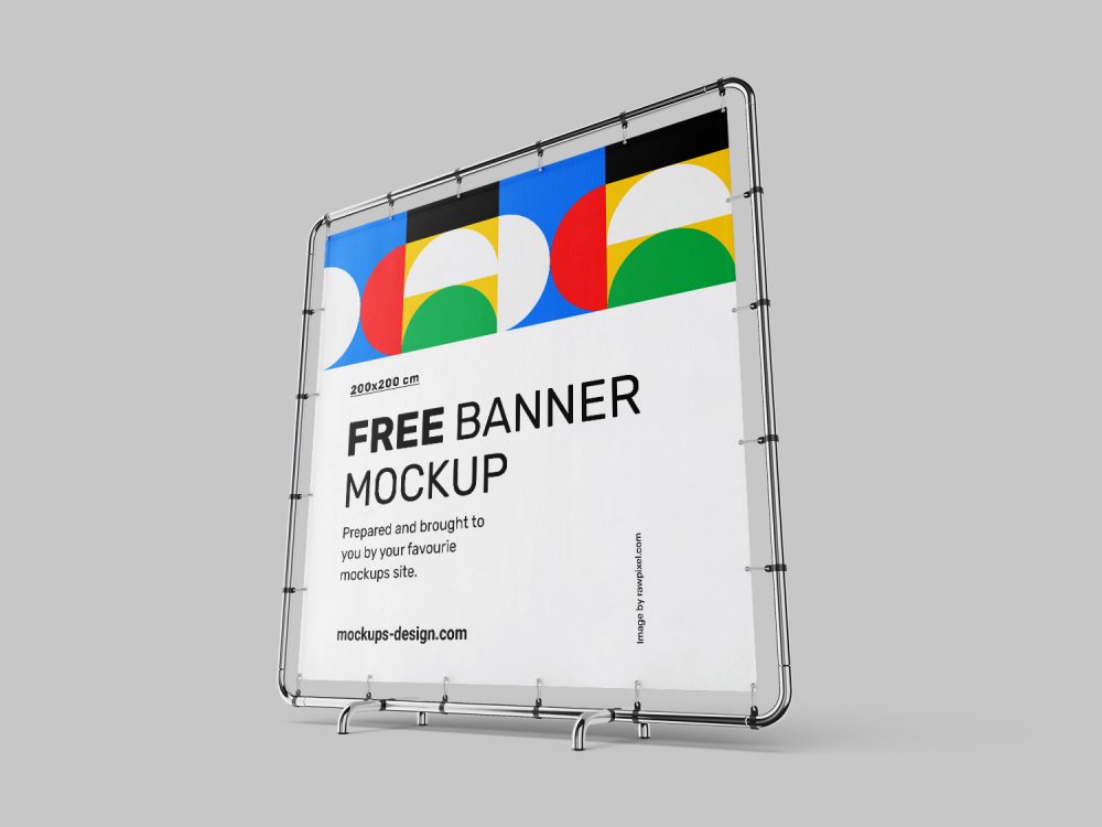 Free Banner Mockup