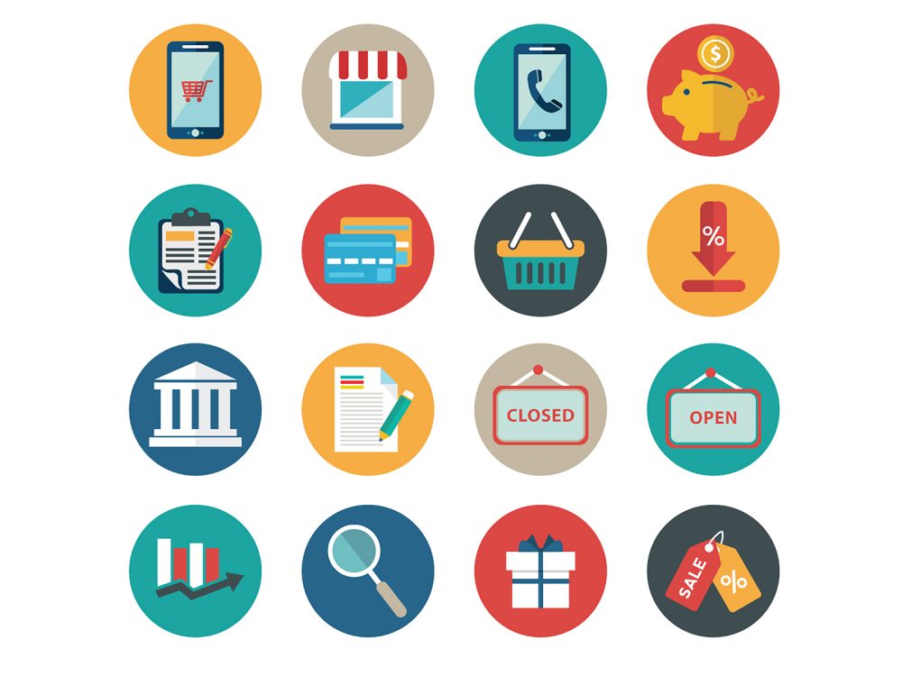 Free E-commerce Vector Icons