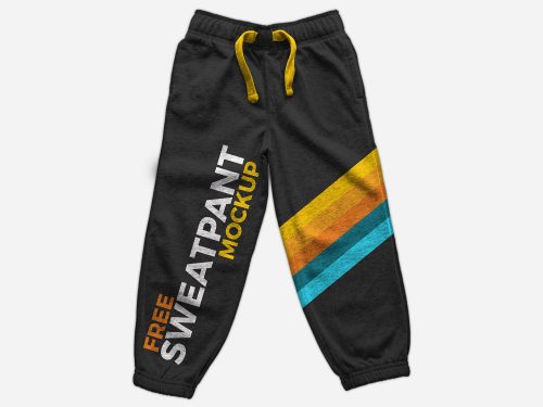 Free Sweatpants Mockup