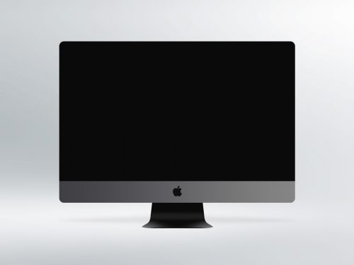 Free iMac Pro Mockup