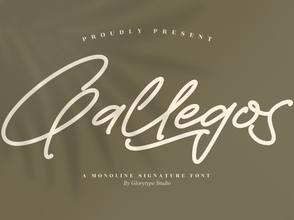 Gallegos Free Font