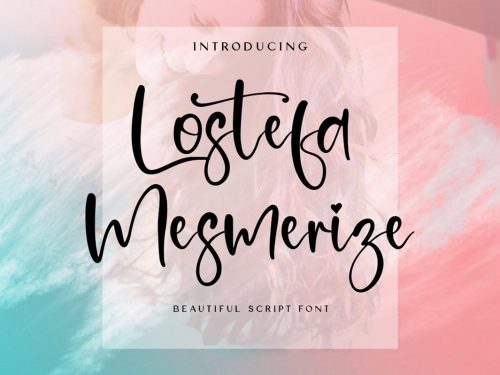 Lostefa Mesmerize Free Font