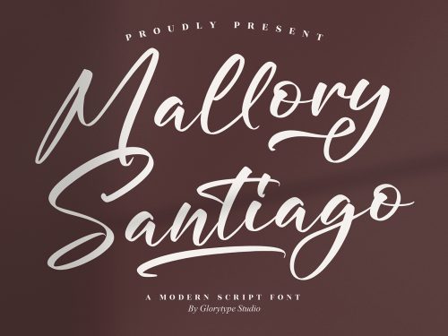 Mallory Santiago Free Font