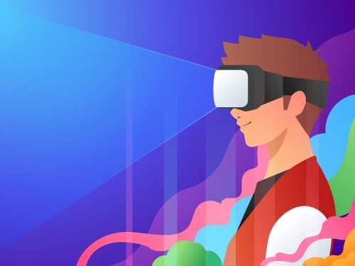 Metaverse Free Vector Illustration