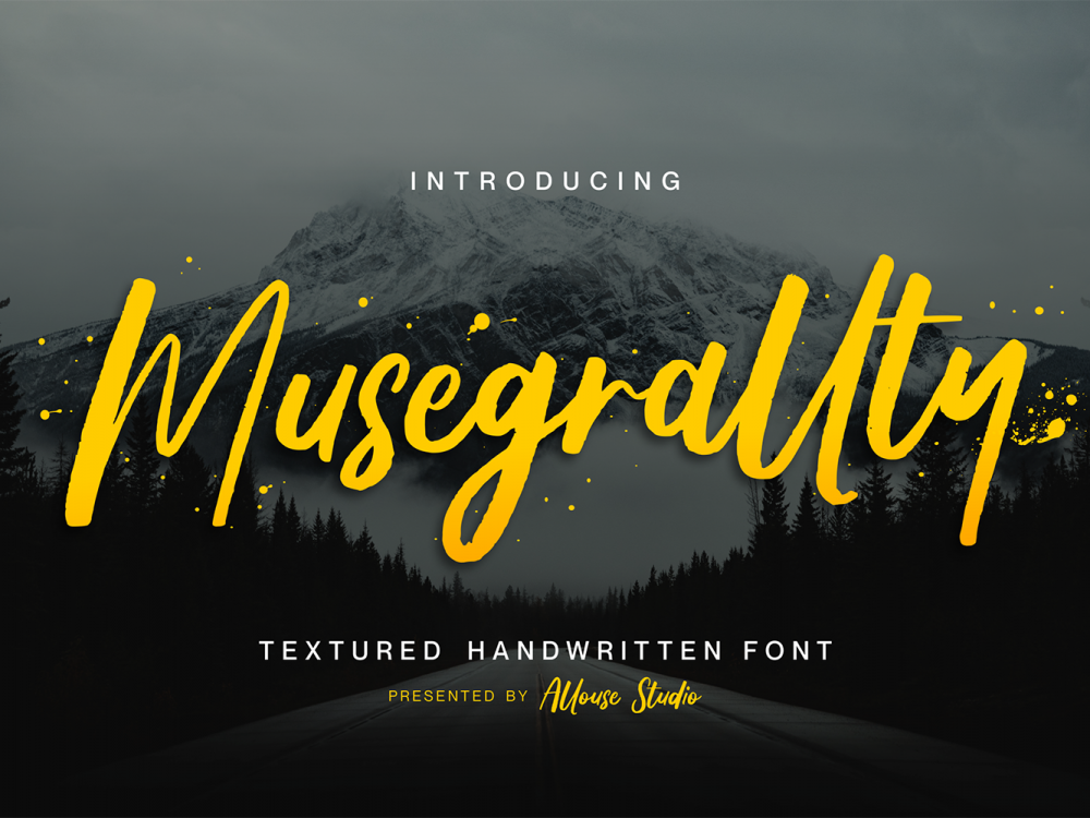 Musegrallty Free Font