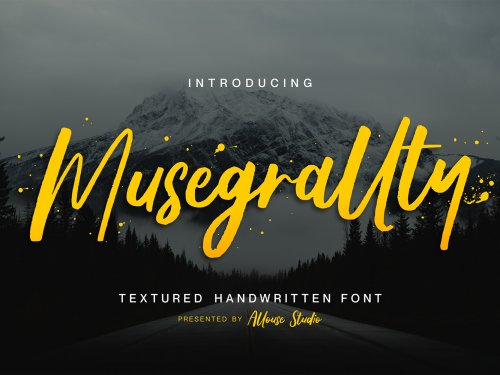 Musegrallty Free Font