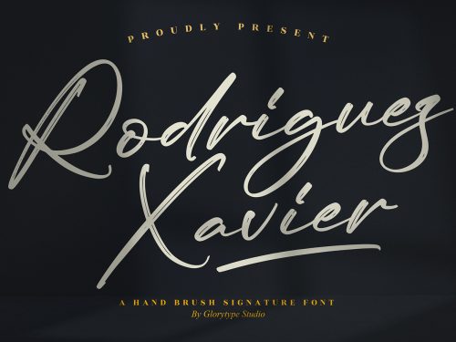 Rodriguez Xavier Free Font