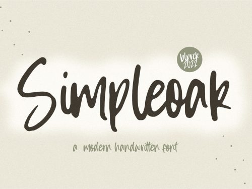 Simpleoak Free Font