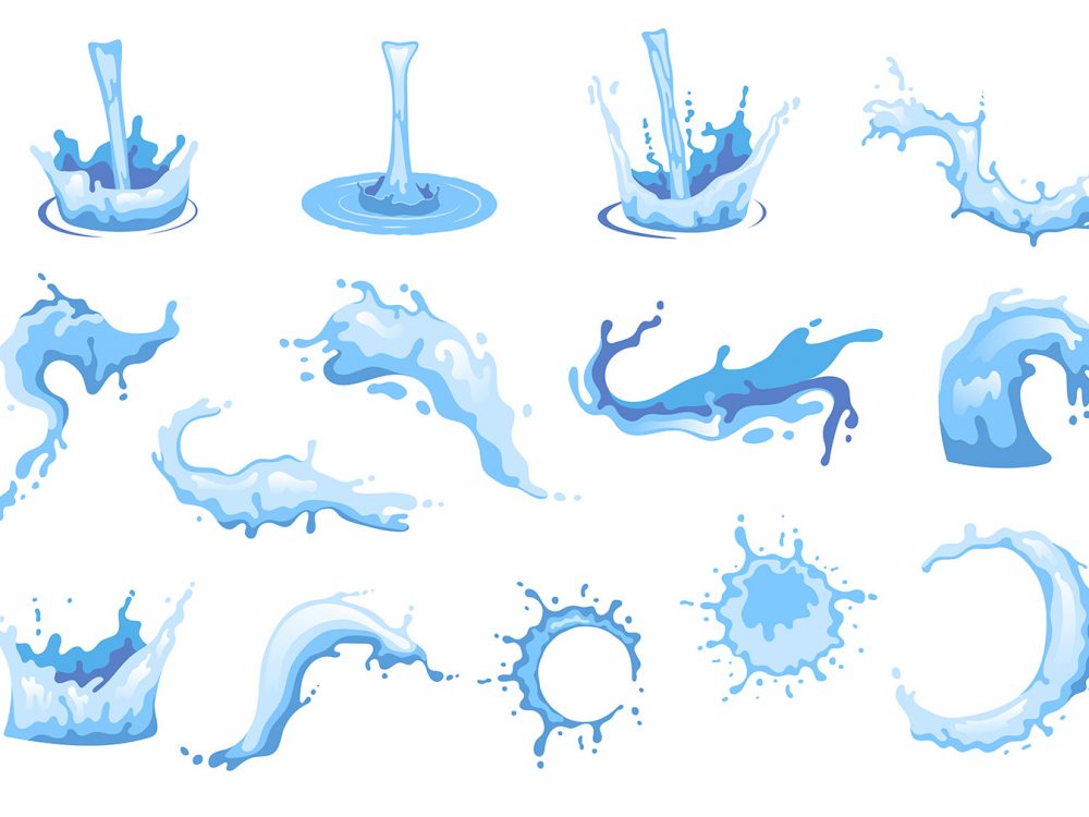 Water Drops Free Vector Icons