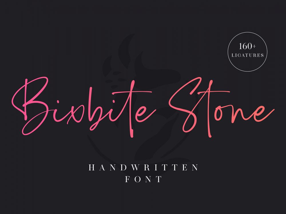 Bixbite Stone Free Font