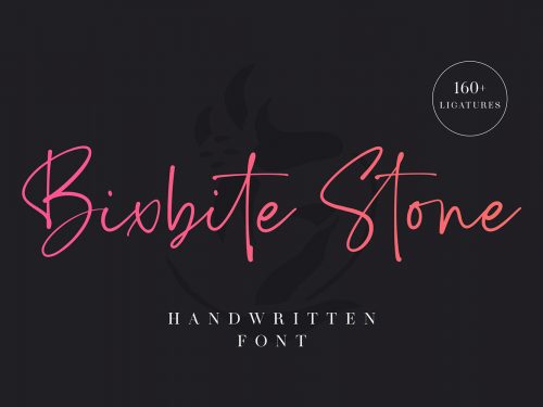 Bixbite Stone Free Font