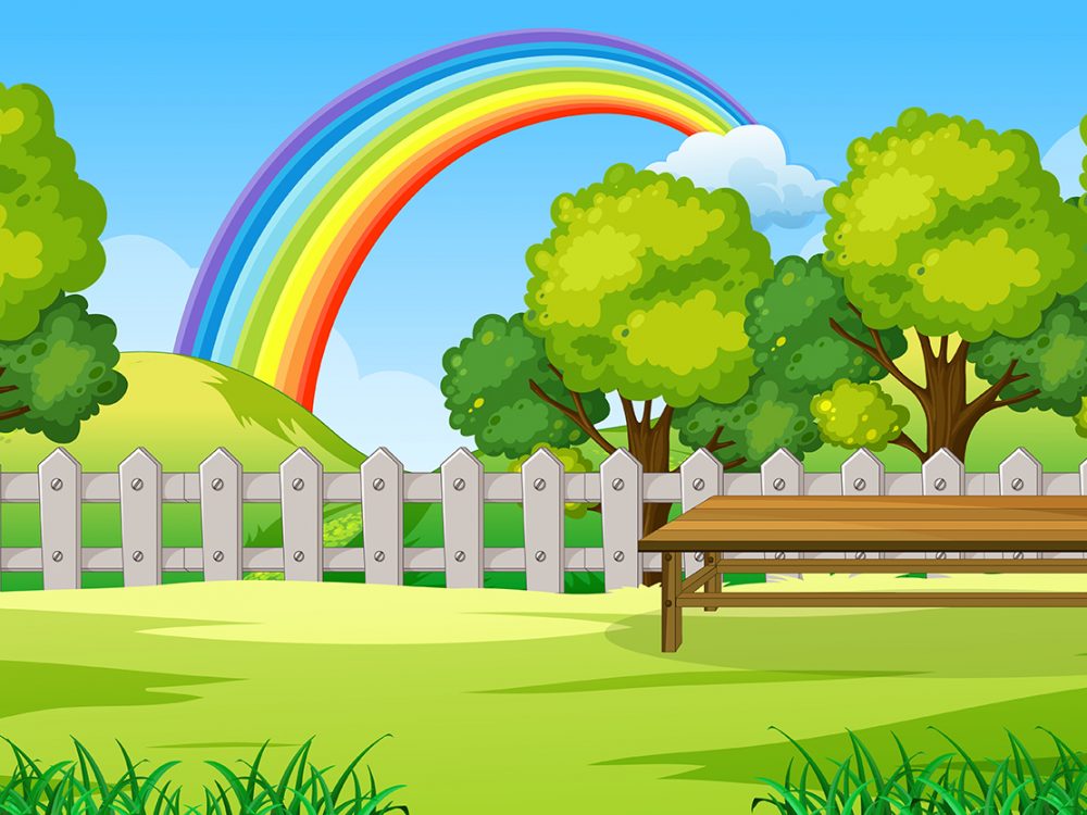 Blank Nature Park Landscape