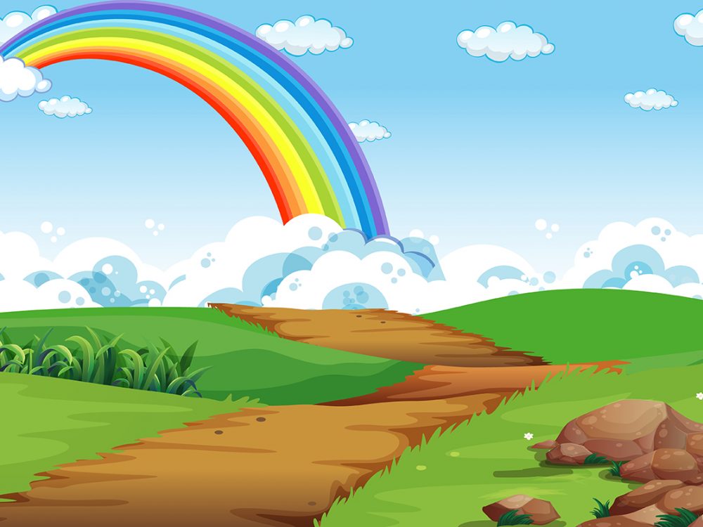 Blank Nature Park Landscape