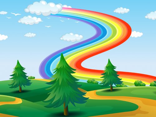 Blank Nature Park Landscape