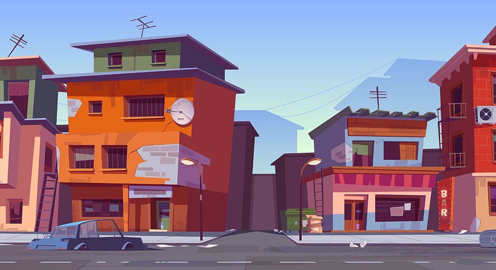 City Street Illustration