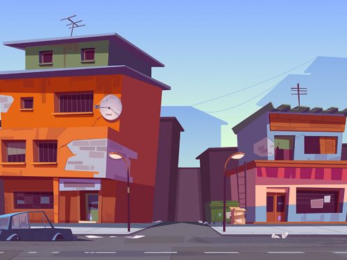 City Street Illustration