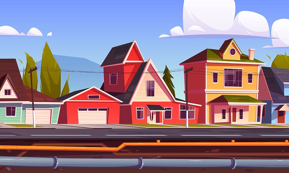 City Street Illustration