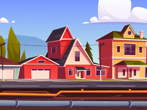 City Street Illustration