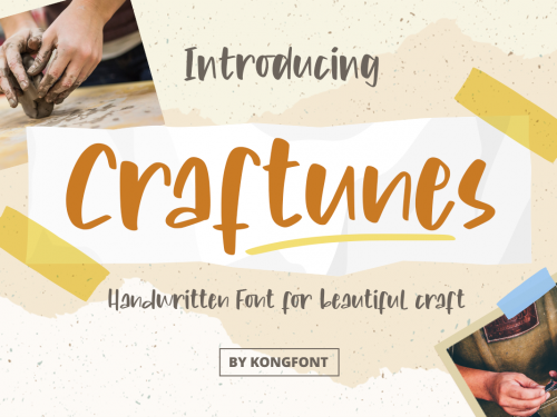 Craftunes Free Font