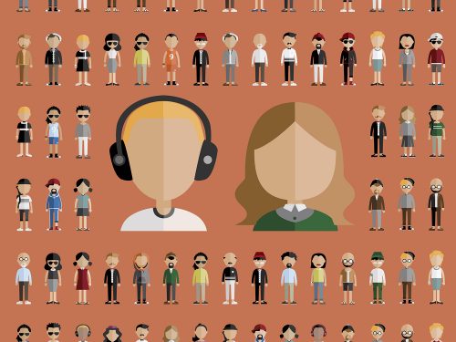 Diversity Community People Vector Icons