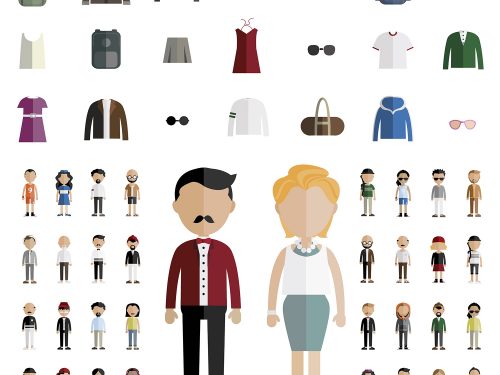 Diversity Community People Vector Icons