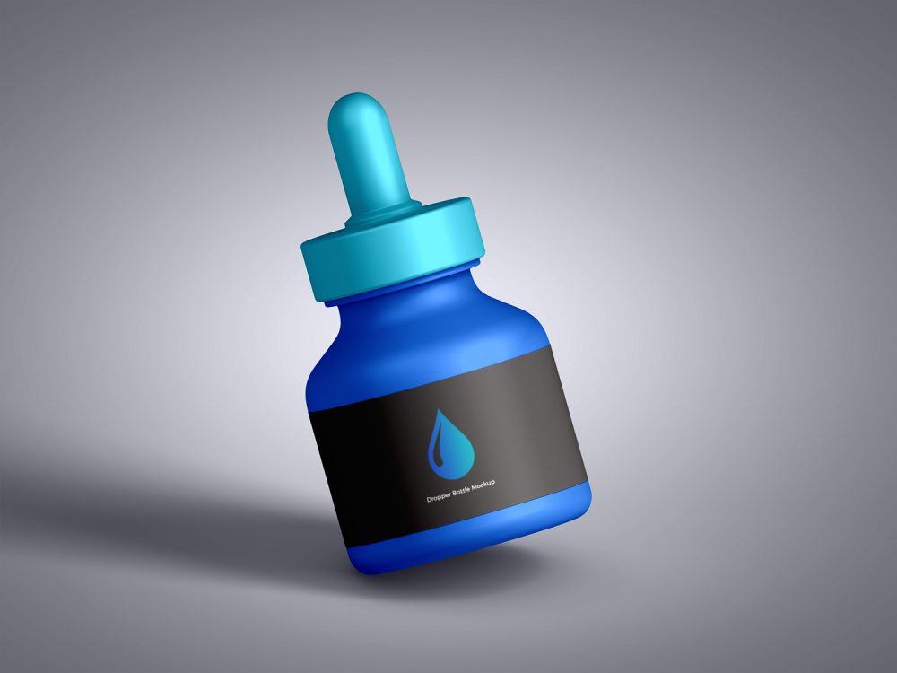 Dropper Bottle Mockup