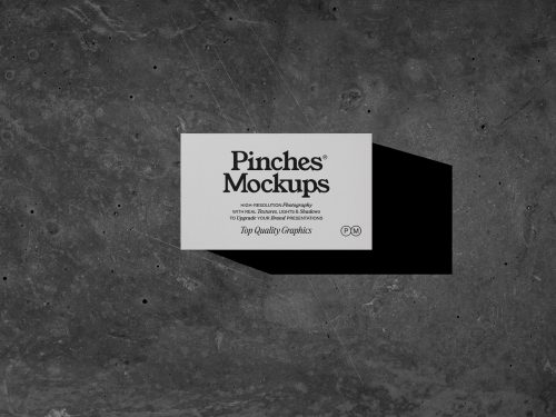 Free Business Card Mockup