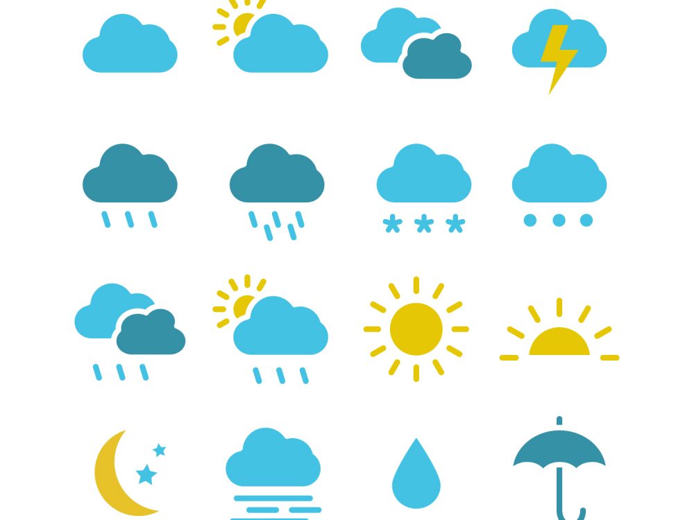 Free Weather Vector Icons